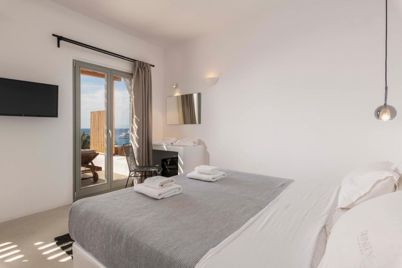 Trinity Mykonos - Villa & Beachfront Boutique Hotel Platys Gialos  Exterior photo